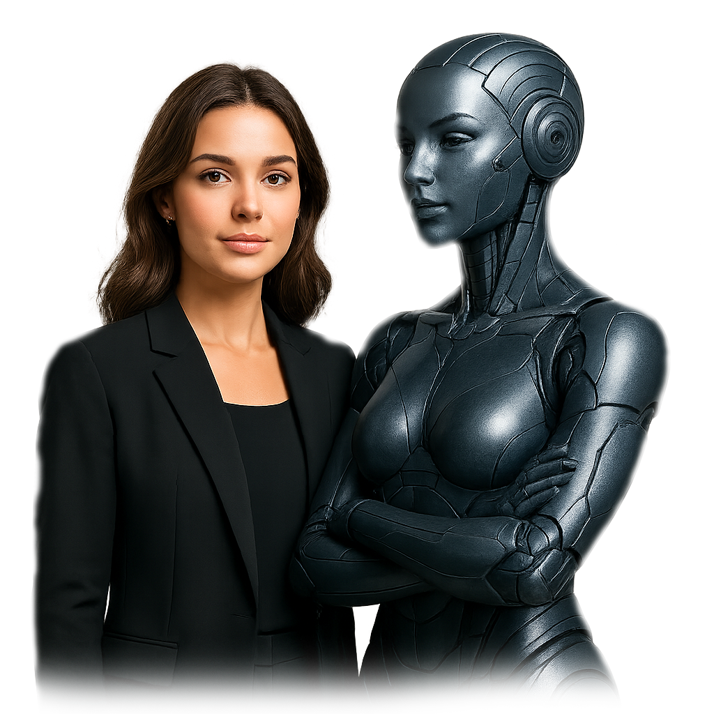 Futuristische Silhouette